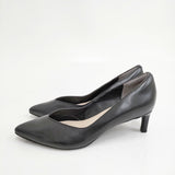 green label relaxing ポインテッドトゥ 23.5cm パンプス ブラック レディース グリーンレーベルリラクシング【中古】5-1127G◎