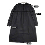 dahl’ia コットン シャーリング チュニック ワンピース ブラック レディース ダリア【中古】5-1105M∞