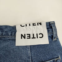CITEN エッセンシャルストレートデニム サイズL デニムパンツ 25SS ブルー レディース シテン【中古】5-0731G♪