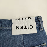 CITEN エッセンシャルストレートデニム サイズL デニムパンツ 25SS ブルー レディース シテン【中古】5-0731G♪