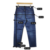 Healthy Denim H.salt ストレッチ スキニーデニム デニムパンツ ブルー レディース ヘルシーデニム【中古】5-1105G∞