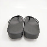 OOFOS リカバリーサンダル トング 37サイズ サンダル ブラック レディース ウーフォス【中古】5-0802S◎