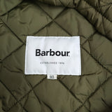 Barbour QUILTED NO COLLAR COAT 2002273 サイズ10 キルティング ノーカラー コート カーキ レディース バブアー【中古】5-1103T♪