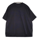 ゴーシュ オーガニックスビン天竺 ワイドTシャツ G241-T047 半袖Ｔシャツ カットソー 24SS ネイビー レディース ゴーシュ【中古】5-0731S♪