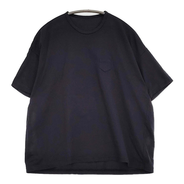 ゴーシュ オーガニックスビン天竺 ワイドTシャツ G241-T047 半袖Ｔシャツ カットソー 24SS ネイビー レディース ゴーシュ【中古】5-0731S♪
