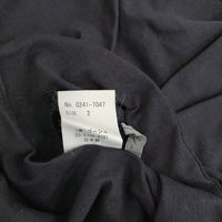 ゴーシュ オーガニックスビン天竺 ワイドTシャツ G241-T047 半袖Ｔシャツ カットソー 24SS ネイビー レディース ゴーシュ【中古】5-0731S♪