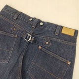 MARGARET HOWELL/EDWIN クロップドジーンズ 38×20 デニムパンツ ネイビー レディース マーガレットハウエル/エドウィン【中古】5-1103G∞