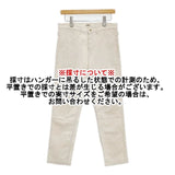 DMG 13-7670 コットンリネン パンツ キナリ ベージュ レディース ディーエムジー/ドミンゴ【中古】5-1103G∞