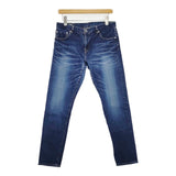 DMG 11-163C セルヴィッチワンウォッシュデニムパンツ ジーンズ デニムパンツ ブルー レディース ディーエムジー/ドミンゴ【中古】5-1103G∞