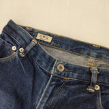 DMG 11-163C セルヴィッチワンウォッシュデニムパンツ ジーンズ デニムパンツ ブルー レディース ディーエムジー/ドミンゴ【中古】5-1103G∞