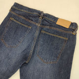 DMG 11-156A ダメージ加工 ジーンズ デニムパンツ ブルー レディース ディーエムジー/ドミンゴ【中古】5-1103G∞