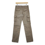 caqu コットン カーゴパンツ カーキ系 レディース サキュウ【中古】5-1103G∞