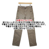 caqu コットン カーゴパンツ カーキ系 レディース サキュウ【中古】5-1103G∞