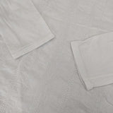 45R/45rpm カットワーク 長袖Ｔシャツ カットソー ロンＴ ホワイト レディース フォーティーファイブアールピーエム【中古】5-1103M∞