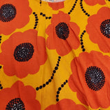 marimekko KATIE サイズM チュニック ワンピース オレンジ レディース マリメッコ【中古】5-0809S♪