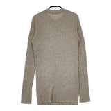 45R/45rpm 綿ウールリブニットチュニック 定価25300円 セーター ニット グレー レディース フォーティーファイブアールピーエム【中古】5-1022T∞