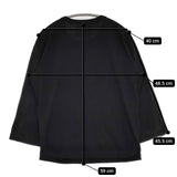 MHL. 595-8169570 ポケット ロゴプリント 長袖Ｔシャツ カットソー ロンＴ ブラック レディース エムエイチエル【中古】5-1103M∞