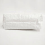 Herve Chapelier 2012PP マルシェバッグM トートバッグ ホワイト ネイビー レディース エルベ・シャプリエ【中古】5-1015G∞