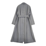 Spick and Span Noble ライトフルクロスチェスター Aラインコート ベルト付き コート 23SS グレー レディース スピック＆スパン ノーブル【中古】5-1103M∞