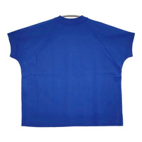 DMG ラグランTシャツ 19-116N 定価9350円 半袖Ｔシャツ カットソー ブルー レディース ディーエムジー/ドミンゴ【中古】5-0809S♪