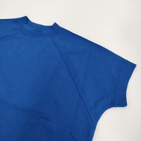 DMG ラグランTシャツ 19-116N 定価9350円 半袖Ｔシャツ カットソー ブルー レディース ディーエムジー/ドミンゴ【中古】5-0809S♪