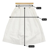 Sally Scott 57-25-6024 サイズ64-91 ロングスカート ホワイト レディース サリースコット【中古】5-0819M♪