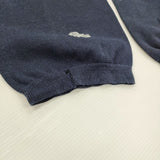 mina perhonen RS7904 choucho リネン混 レギンス ネイビー ホワイト レディース ミナペルホネン【中古】5-0905M♪