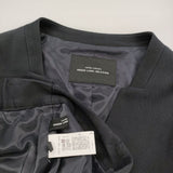 green label relaxing 未使用 手洗い可能 ドビーカルゼ D キザミラペル ジャケット 定価16500円 スーツ ネイビー レディース グリーンレーベルリラクシング【中古】5-1217M∞