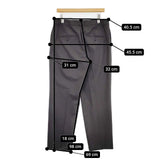 green label relaxing 未使用 手洗い可能 NEWカチリラ D テーパードパンツ 定価10890円 パンツ グレー レディース グリーンレーベルリラクシング【中古】5-1105G∞