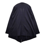 bajra カーディガン ジャケット 135UK08 コットン ジャケット ネイビー レディース バジュラ【中古】5-1105M∞