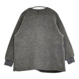 iki イキ ウールナイロンボアショートコート 定価30800円 3101CO004232 ノーカラー コート グレー レディース【中古】5-1103T♪