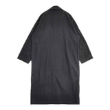 Eternite de Soi-e C/Nウェザーリュードバックハーフロングジャケット 定価36300円 コート ブラック レディース エテルニテ デ ソワ【中古】5-1105M∞