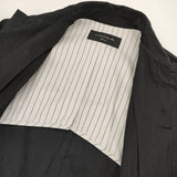 Eternite de Soi-e C/Nウェザーリュードバックハーフロングジャケット 定価36300円 コート ブラック レディース エテルニテ デ ソワ【中古】5-1105M∞