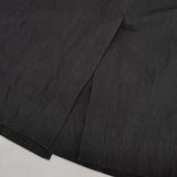 Eternite de Soi-e C/Nウェザーリュードバックハーフロングジャケット 定価36300円 コート ブラック レディース エテルニテ デ ソワ【中古】5-1105M∞