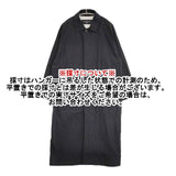 Eternite de Soi-e C/Nウェザーリュードバックハーフロングジャケット 定価36300円 コート ブラック レディース エテルニテ デ ソワ【中古】5-1105M∞