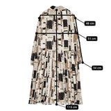 ALYSI イタリア製 総柄 レーヨンドレス ワンピース ベージュ ブラウン レディース アリジ【中古】5-1105M∞