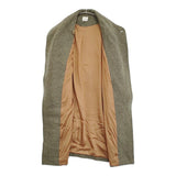 ALYSI イタリア製 サイズ42 ウールモヘヤ混 コート ライトグリーン グレー レディース アリジ【中古】5-1103T♪