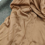 ALYSI イタリア製 サイズ42 ウールモヘヤ混 コート ライトグリーン グレー レディース アリジ【中古】5-1103T♪