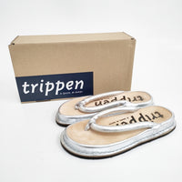 trippen zori 36サイズ 定価26400円 サンダル シルバー レディース トリッペン【中古】5-0802S◎