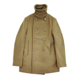 HYKE メルトンウール Pコート サイズ1 182-17157 ピーコート カーキ レディース ハイク【中古】5-1103T♪