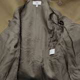 HYKE メルトンウール Pコート サイズ1 182-17157 ピーコート カーキ レディース ハイク【中古】5-1103T♪