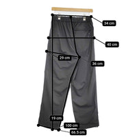 MARGARET HOWELL/Mizuno 新品 STRETCH NYLON MICRO RIP STOP M 定価31900円 パンツ Cグレー メンズ マーガレットハウエル/ミズノ【中古】5-0731G♪