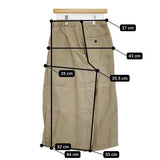 grin 8211P-003 サイズ2 リネン ガウチョパンツ ベージュ レディース グリン【中古】5-0819M♪