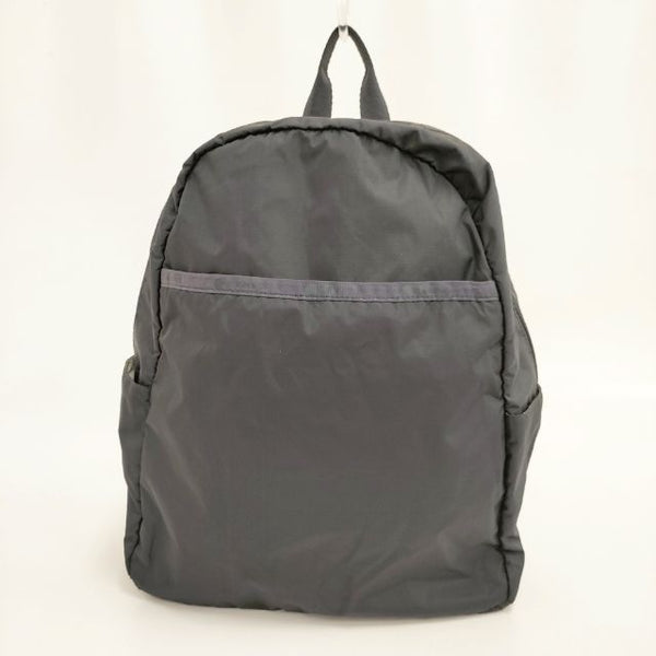 LeSportsac DAILY BACKPACK デイリーバックパック 定価17600円 ナイロン リュック・デイパック ネイビー レディース レスポートサック【中古】5-1103G∞