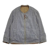 Levi's made&crafted リバーシブル コットンリネンジャケット ブルゾン ベージュ レディース リーバイス【中古】5-1105M∞