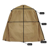 Levi's made&crafted リバーシブル コットンリネンジャケット ブルゾン ベージュ レディース リーバイス【中古】5-1105M∞