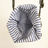 kasurira カスリラ 備後絣 ショルダーバッグ グレー レディース【中古】5-1122G∞