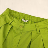 FLY GIRL イタリア製 ワイド パンツ ライトグリーン レディース フライガール【中古】5-1105M∞