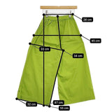 FLY GIRL イタリア製 ワイド パンツ ライトグリーン レディース フライガール【中古】5-1105M∞