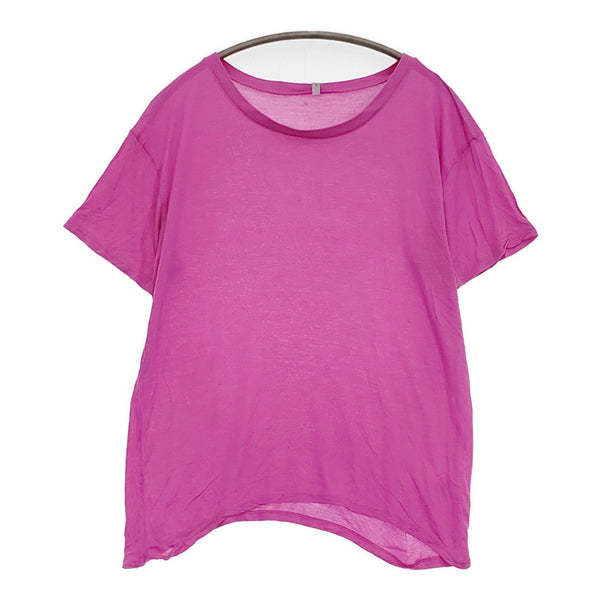 baserange バンブー サイズＳ 半袖Ｔシャツ カットソー ピンク レディース ベースレンジ【中古】5-0809S♪